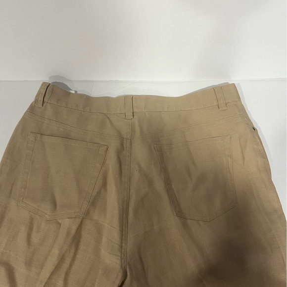 Lauren Jeans Co. Ralph Lauren 100% Linen Wide Leg Pants - Picture 8 of 10